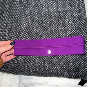 Lululemon purple headband